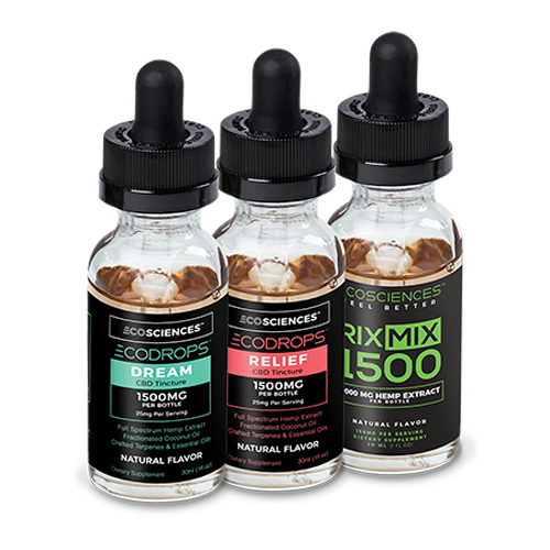 EcoSciences_CBD_Tinctures_30ml_2023 Wholesale CBD Products
